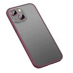 For iPhone 14 Matte PC + TPU Phone Case (Red)