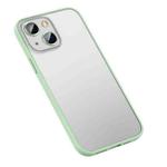 For iPhone 14 Matte PC + TPU Phone Case (Green)