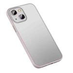 For iPhone 14 Plus Matte PC + TPU Phone Case (Pink)