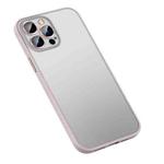 For iPhone 14 Pro Matte PC + TPU Phone Case(Pink)