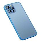 For iPhone 14 Pro Matte PC + TPU Phone Case(Sierra Blue)