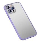 For iPhone 14 Pro Max Matte PC + TPU Phone Case (Purple)