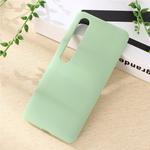 For Xiaomi Mi 10 5G Solid Color Liquid Silicone Shockproof Coverage Case(Green)