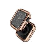 TPU Frame Watch Case For Apple Watch Series 6 & SE & 5 & 4 40mm(Rose Gold)
