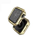 TPU Frame Watch Case For Apple Watch Series 3 & 2 & 1 38mm(Gold)