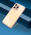 Dual-color Airbag Phone Case For iPhone 14 Pro(Rose Gold)