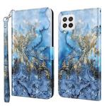 For Samsung Galaxy A22 4G / M32 4G India & Global 3D Painting Pattern Flip Leather Phone Case(Milky Way)