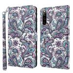 For Sony Xperia 10 IV 3D Painting Pattern Flip Leather Phone Case(Swirl Pattern)