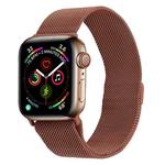 Milanese Stainless Steel Watch Band For Apple Watch Ultra 49mm&Watch Ultra 2 49mm / Series 9&8&7 45mm / SE 3&SE 2&6&SE&5&4 44mm / 3&2&1 42mm(Champagne Gold)