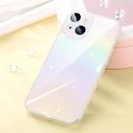 SULADA Color Glaze Series Gradient PC + TPU Phone Case For iPhone 13(Transparent)