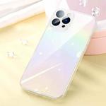 SULADA Color Glaze Series Gradient PC + TPU Phone Case For iPhone 13 Pro Max(Transparent)