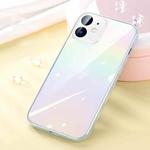 SULADA Color Glaze Series Gradient PC + TPU Phone Case For iPhone 12(Blue)