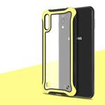 For Galaxy M10 Blade Series Transparent AcrylicProtective Case(Yellow)