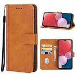 For Samsung Galaxy A13 SM-A137 Leather Phone Case(Brown)