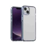 For iPhone 14 Ice Transparent Laser Phone Case (Blue)