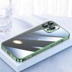 For iPhone 12 Pro Max SULADA JINGJIA Series Lens Protector PC Phone Case(Greeen)