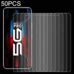 50 PCS 0.26mm 9H 2.5D Tempered Glass Film For Infinix Note 12 Pro 5G