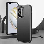 For Huawei nova 10 All-Inclusive Lens Frosted Metal Phone Case(Black)