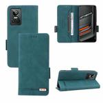 For OPPO RealmeGT Neo3 Magnetic Clasp Flip Leather Phone Case(Green)