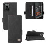 For OPPO RealmeGT Neo3 Magnetic Clasp Flip Leather Phone Case(Black)