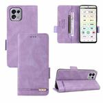 For Tone  E22 Magnetic Clasp Flip Leather Phone Case(Purple)