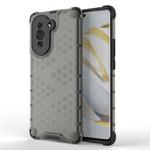 For Huawei nova 10 4G Shockproof Honeycomb PC + TPU Phone Case(Grey)