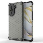 For Huawei nova 10 Pro 4G Shockproof Honeycomb PC + TPU Phone Case(Grey)