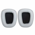 2 PCS For Logitech G633 G933 Protein Skin Earphone Cushion Cover Earmuffs Replacement Earpads(Light Grey)
