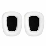 2 PCS For Logitech G633 G933 Protein Skin Earphone Cushion Cover Earmuffs Replacement Earpads(White)