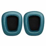 2 PCS For Logitech G633 G933 Protein Skin Earphone Cushion Cover Earmuffs Replacement Earpads(Dark Green)