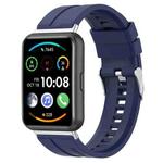 For Huawei Watch Fit 2 Tire Tread Watch Band(Midnight Blue)