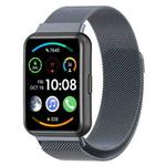 For Huawei Watch Fit 2 Milan Magnetic Stainless Steel Watch Band(Space Grey)