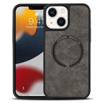 For iPhone 14 Lambskin Texture MagSafe Magnetic Phone Case (Grey)