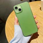 For iPhone 14 TOP Ultra-thin Frosted Soft Phone Case (Green)