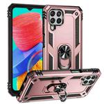 For Samsung Galaxy M33 5G Shockproof TPU + PC Phone Case(Rose Gold)