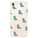For iPhone 7 / 8 Lucency Painted TPU Protective(Mini Dinosaur)