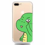For iPhone 7Plus / 8Plus Lucency Painted TPU Protective(Funny Dinosaur)