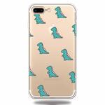 For iPhone 7Plus / 8Plus Lucency Painted TPU Protective(Mini Dinosaur)