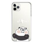 For iPhone 11 Pro For  iPhone 11 Pro Lucency Painted TPU Protective(Face Panda)