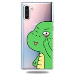 For Galaxy Note 10 Lucency Painted TPU Protective(Funny Dinosaur)