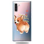 For Galaxy Note 10 Lucency Painted TPU Protective(Corgi)