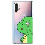 For  Galaxy Note 10 Plus Lucency Painted TPU Protective(Funny Dinosaur)