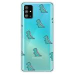 For Galaxy S20 Lucency Painted TPU Protective(Mini Dinosaur)