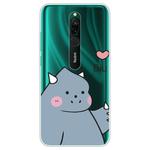 For Xiaomi Redmi Note 8 Lucency Painted TPU Protective(Caring Monster)