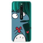 For Xiaomi Redmi Note 8 Lucency Painted TPU Protective(Loving Dinosaur)