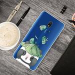 For Xiaomi Redmi 8A Lucency Painted TPU Protective(Lotus Leaf Panda)