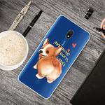 For Xiaomi Redmi 8A Lucency Painted TPU Protective(Corgi)