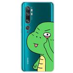 For Xiaomi CC9 Pro Lucency Painted TPU Protective(Funny Dinosaur)