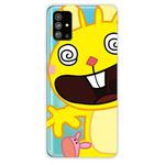 For Galaxy S20 Plus Lucency Painted TPU Protective(Dizzy Rabbit)