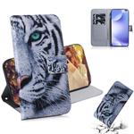 For Xiaomi Redmi K30 3D Colored Drawing Horizontal Flip Leather Case with Holder & Card Slot & Wallet(Tiger)